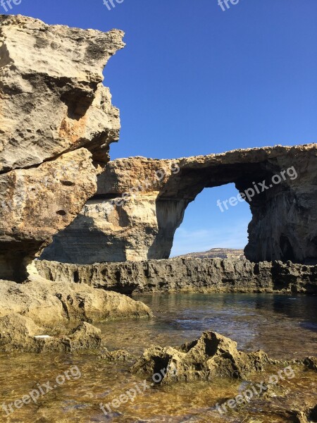 The Azure Window Gozo Malta Free Photos