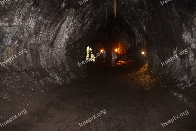 Lava Tube Volcanic National Park