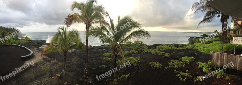 Hawaii Big Island Ocean View Island Travel