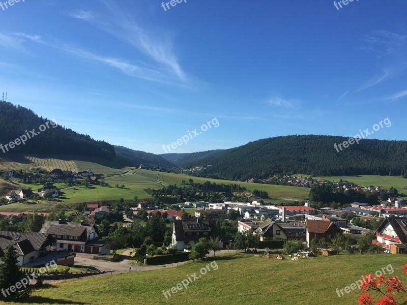 Black Forest Sky Summer Free Photos