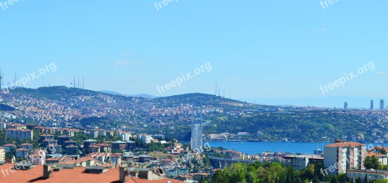 Istanbul Marine Throat Landscape Turkey