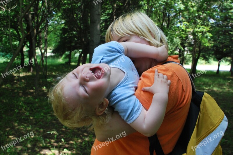 Toddler Mother Son Cuddling Love