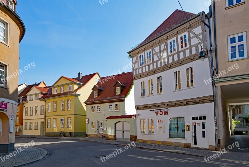 Erfurt Thuringia Germany Germany Historic Center Old Building