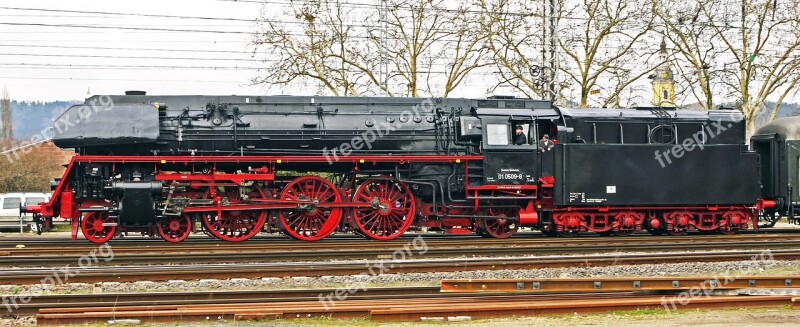 Steam Locomotive Express Train Br01 Br 01 Dr