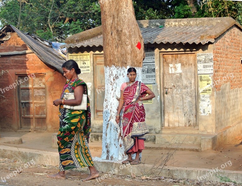 Odisha Tribal Women Woman Asia