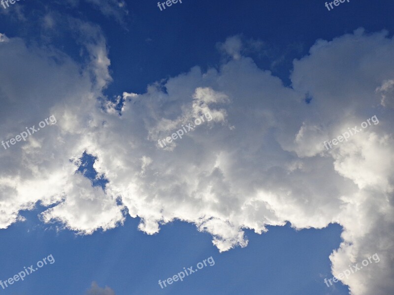 Sky Cloud Nature Cloud Cover Blue Sky