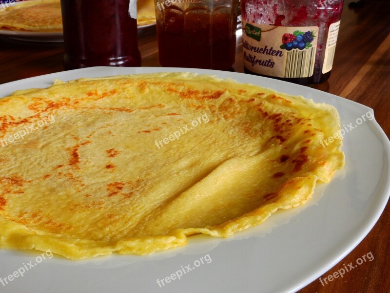 Pancake Eat Food Delicious Omelette