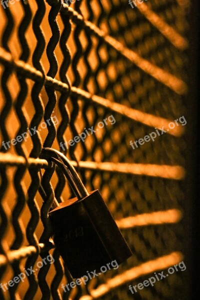 Castle Bridge Love Love Locks Padlock