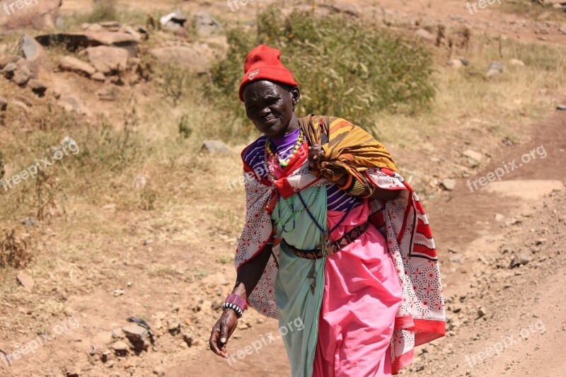 Africa Nomad Tribal Masai Mara Free Photos