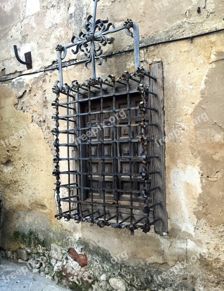 Window Old Facade Grate Old Forging Free Photos