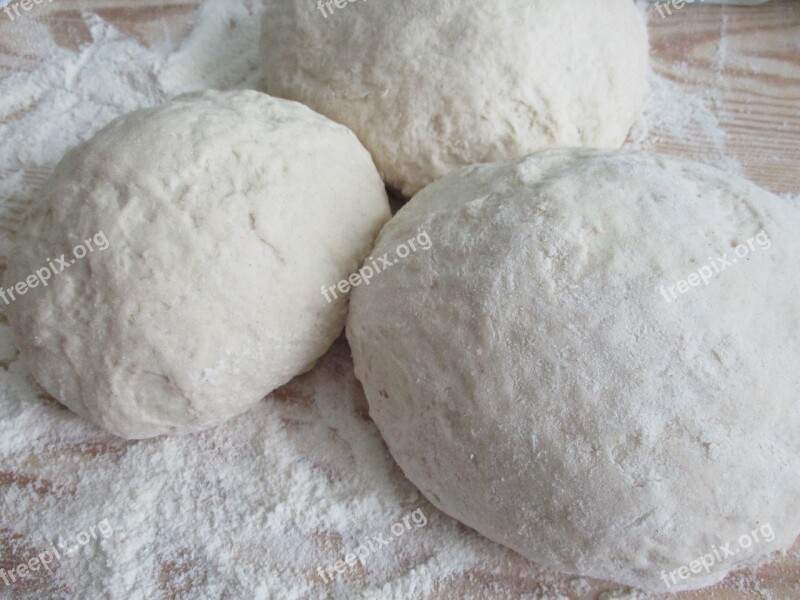 Flour Dough Italian Cuisine Yeast Bread