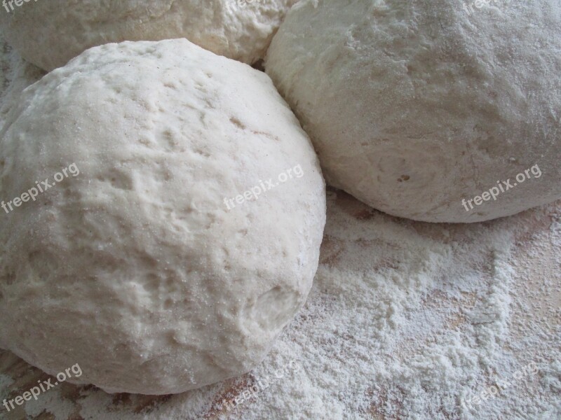 Flour Dough Bread Pizza Yeast