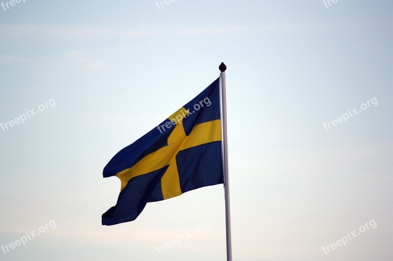 Flag Sweden Midsummer Free Photos