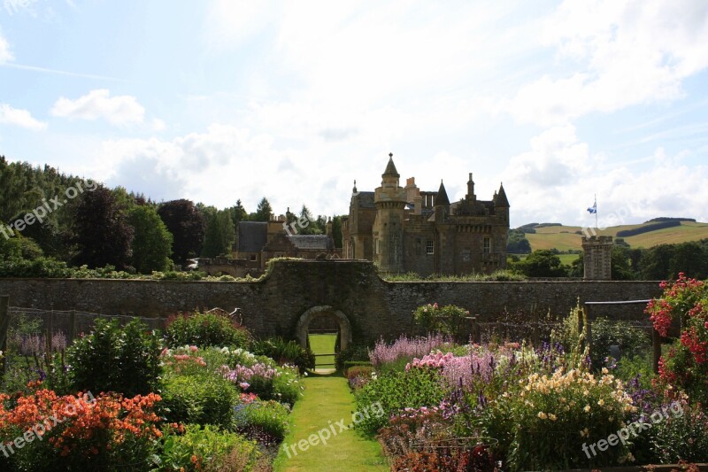 Scotland Walter Scott Castle Free Photos