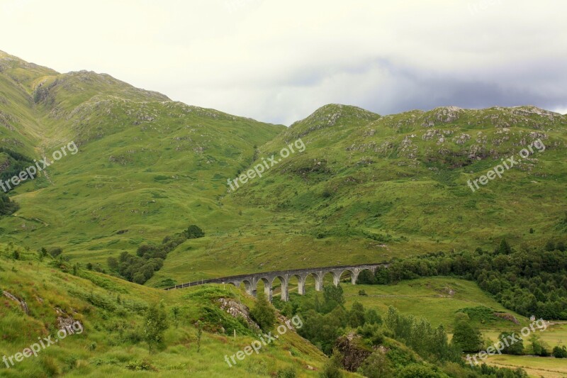 Viaduct Railway Harry Potter Free Photos