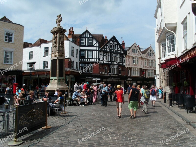 England Village Canterbury Picturesque Big Picture