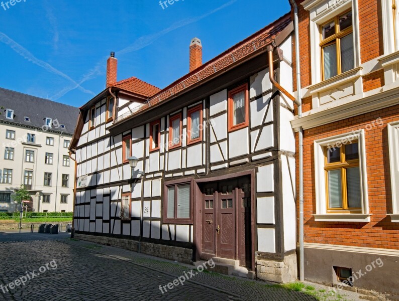 Erfurt Thuringia Germany Germany Historic Center Old Building