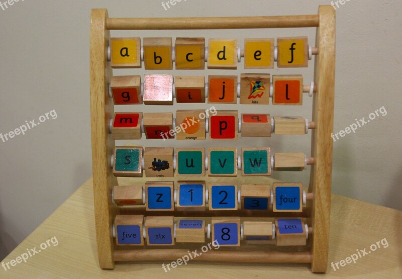 Abacus Frame Child's Counting Education Tool