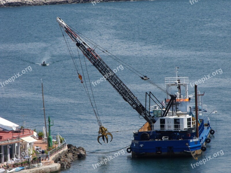 Barge Boat Cliff Free Photos