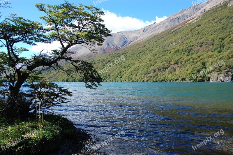 Lake Of The Desert Argentina Patagonia Lake Free Photos