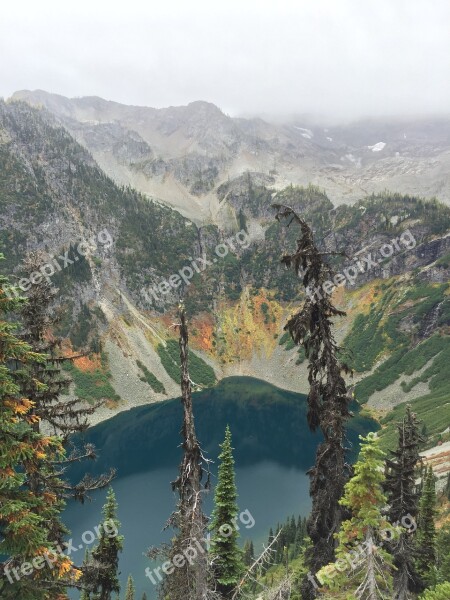 Lake Mountain Mountain Lake Nature Tree