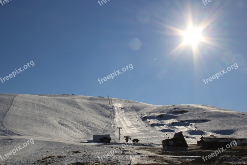 Sunshine Ice Snowboard Ice Rink Snow