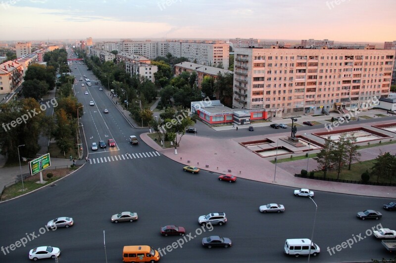 Pavlodar Crossroads Street Free Photos