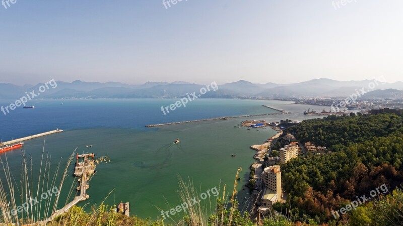 Bejaia Algerie Mediterranean Blue Sea