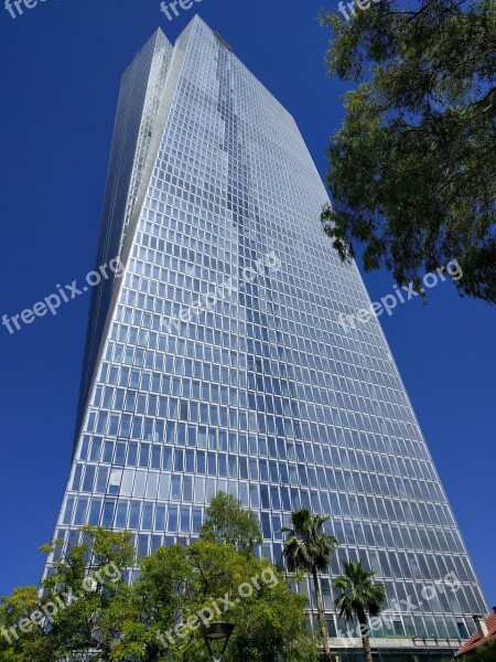 Skyscraper Tel Aviv Israel Architecture Building