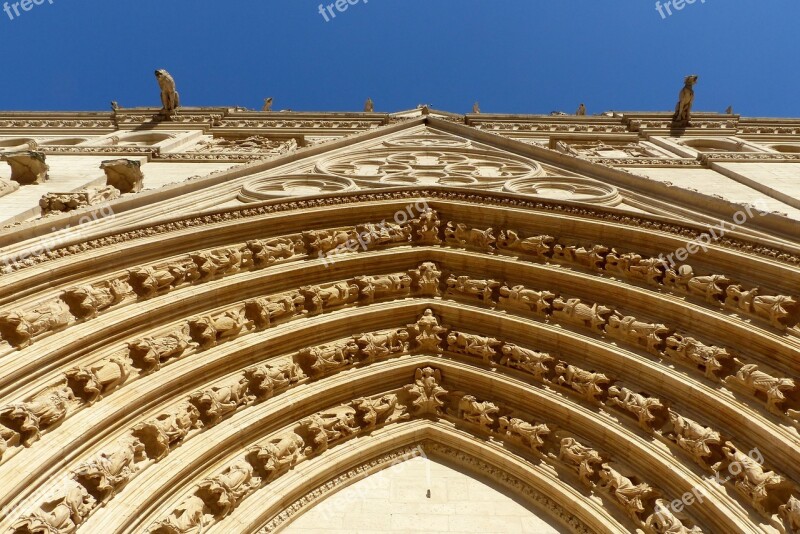 Primatial St John Facade Gothic Novel