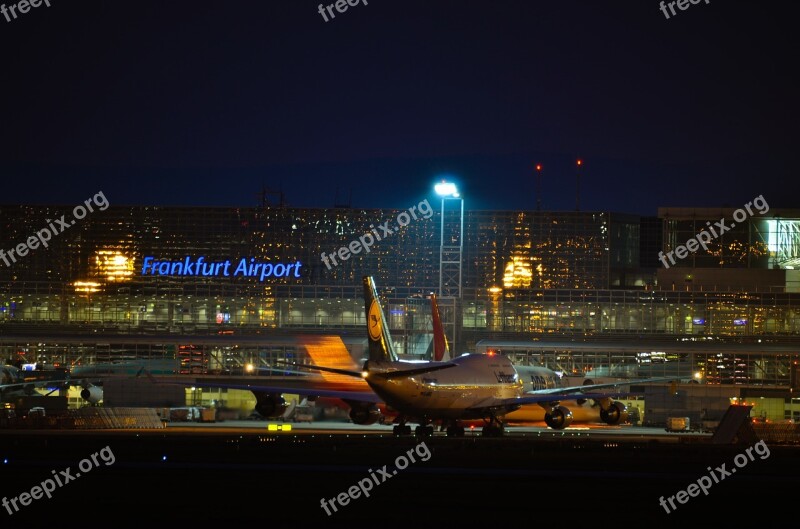 Frankfurt Airport Fraport Boeing 747