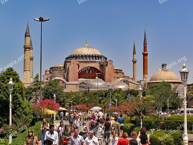 Hagia Sophia Istanbul Turkey Church Mosque