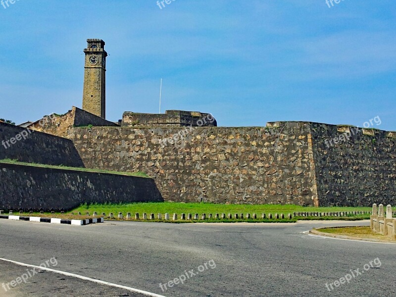 Bile Sri Lanka Asia Fortress Fort