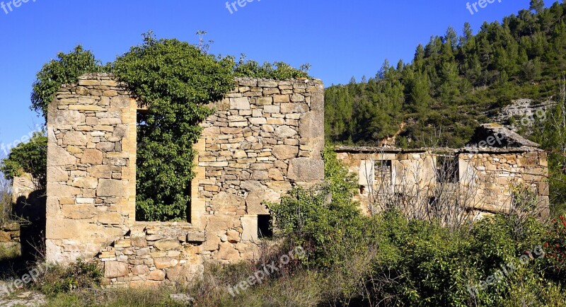 Ruins Ancient Stones Old Old Building