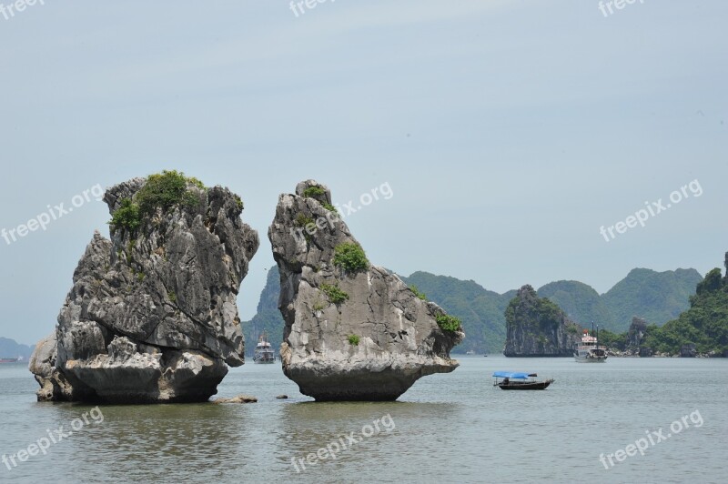 Ha Long Bay Viet Nam Free Photos