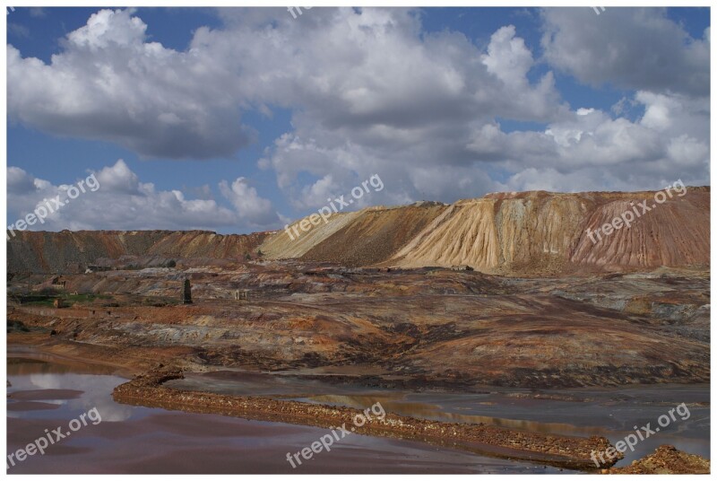 Iron Rio Tinto The South Of Spain Free Photos