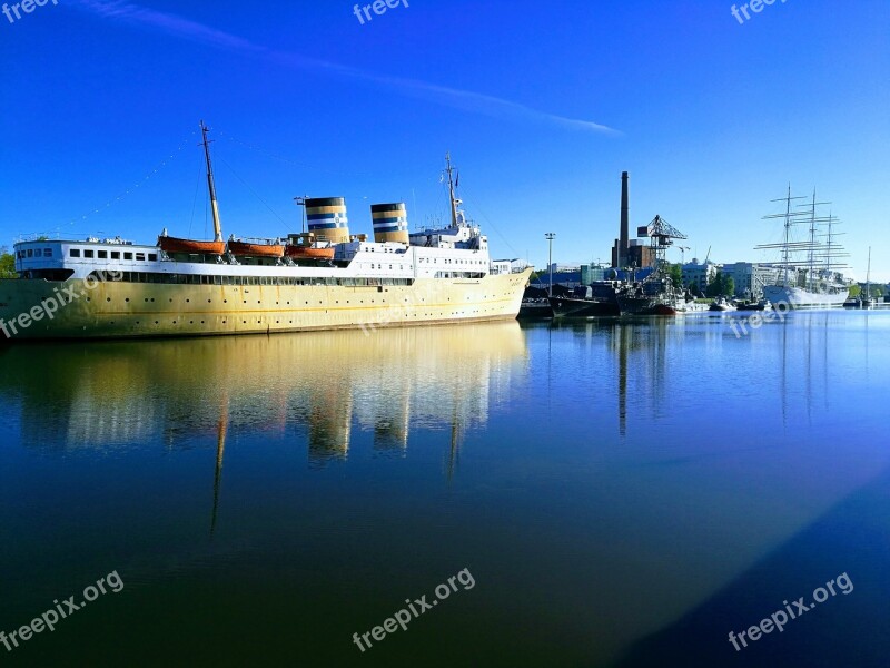 Ship Water Turku Free Photos