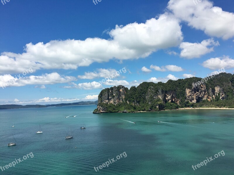 Thailand Krabi Through The Game Free Photos