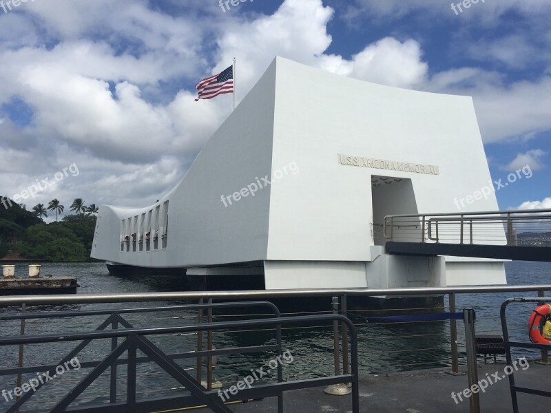 Pearl Harbor Uss Arizona Navy Free Photos