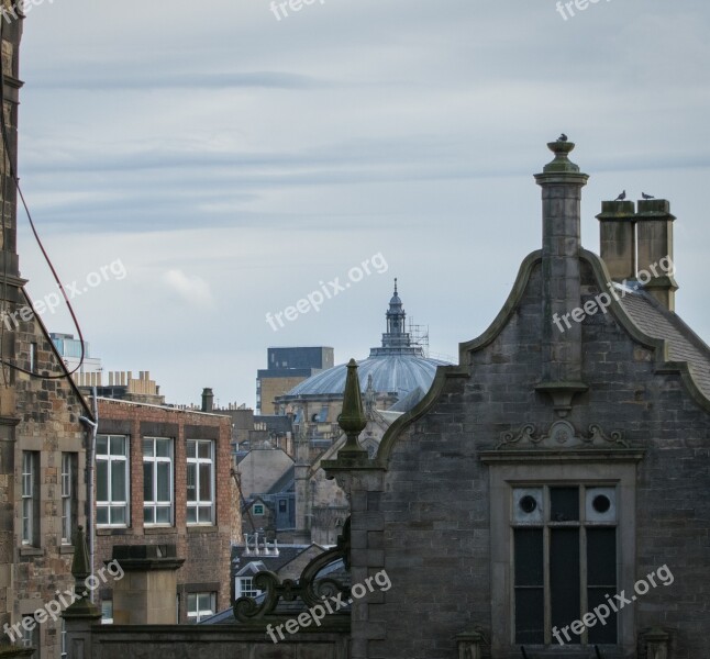 Scotland Edinburgh Royal Mile City Uk