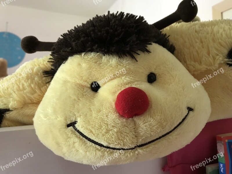 Happy Smiling Bumble Bee Cuddly Fun