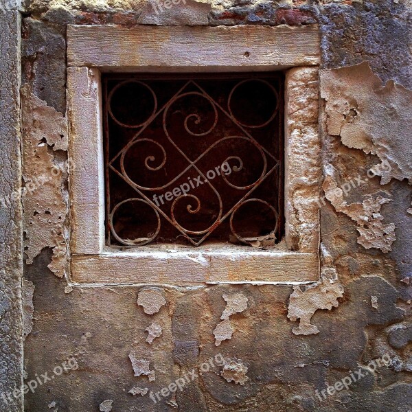 Window Stone Ironwork Architecture Home