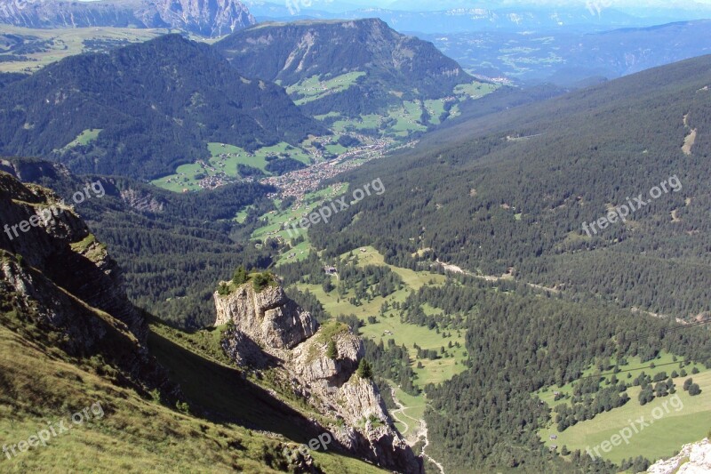 Val Gardena South Tyrol Alps Dolomites Free Photos