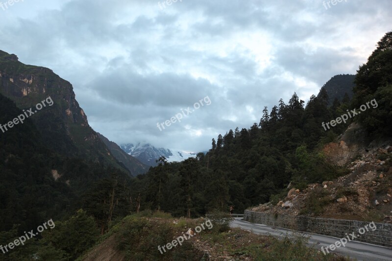 Mountain The Scenery Sichuan Free Photos