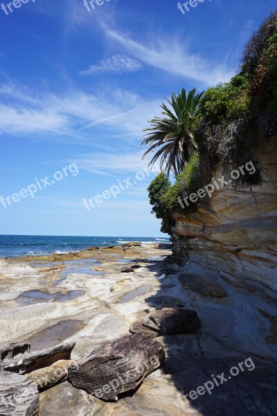 Nature Beach Cronulla Australia Blue