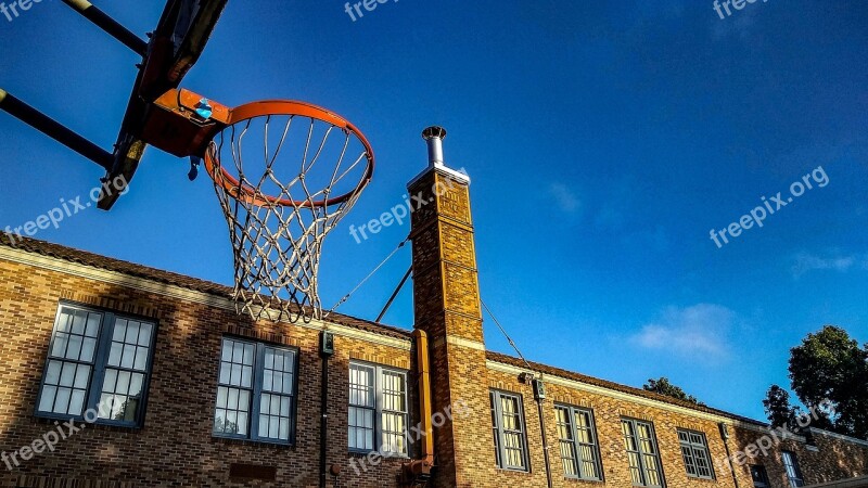 School Hoop Basketball Free Photos