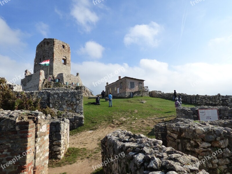 Csesznek Castle Castle Ruins Free Photos