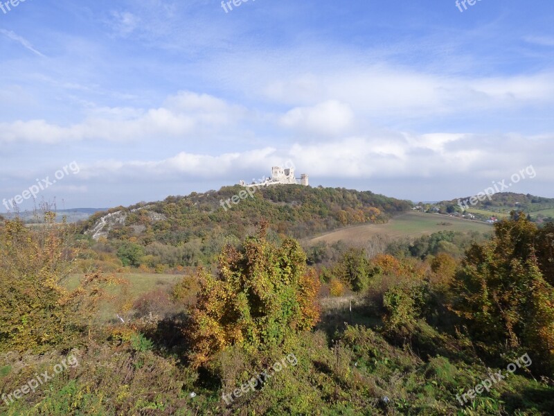 Csesznek Castle Castle Ruins Free Photos