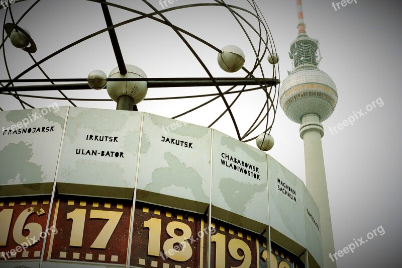 Berlin Alexanderplatz Germany Tower Travel