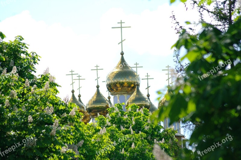 Temple Church Dome Orthodoxy Religion